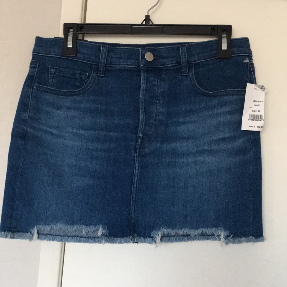 J BRAND Bonny Galaxy mini skirt ECO wash size 26